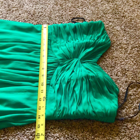 Dessy Prom/Bridesmaid Dress in Pantone Green - Picture 15 of 16